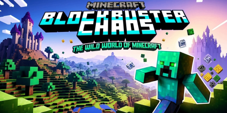 Blockbuster Chaos: The Wild World of the A Minecraft Movie Trailer image