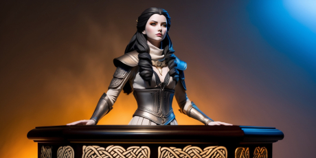 Exquisite Ciri Statue Unveiled: A Collector's Dream for The Witcher Fans image