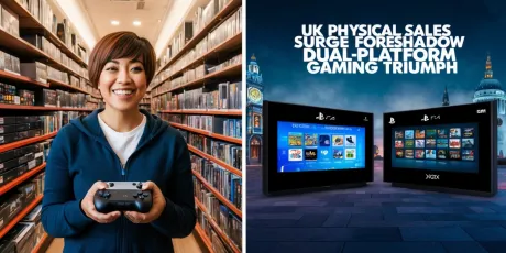 UK Physical Sales Surge Foreshadow Dual-Platform Gaming Triumph image