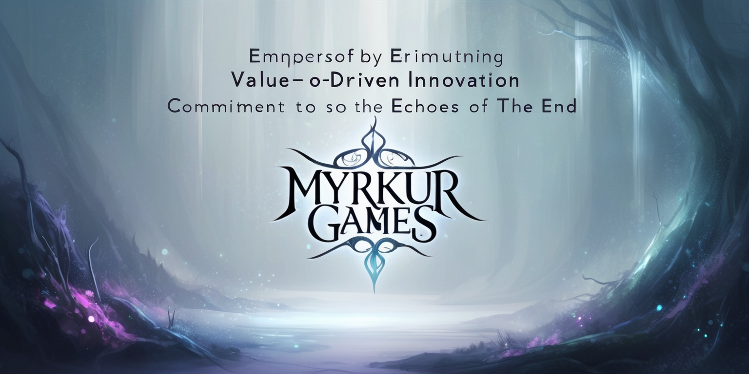 Myrkur Games Embraces Value-Driven Innovation with Echoes of the End