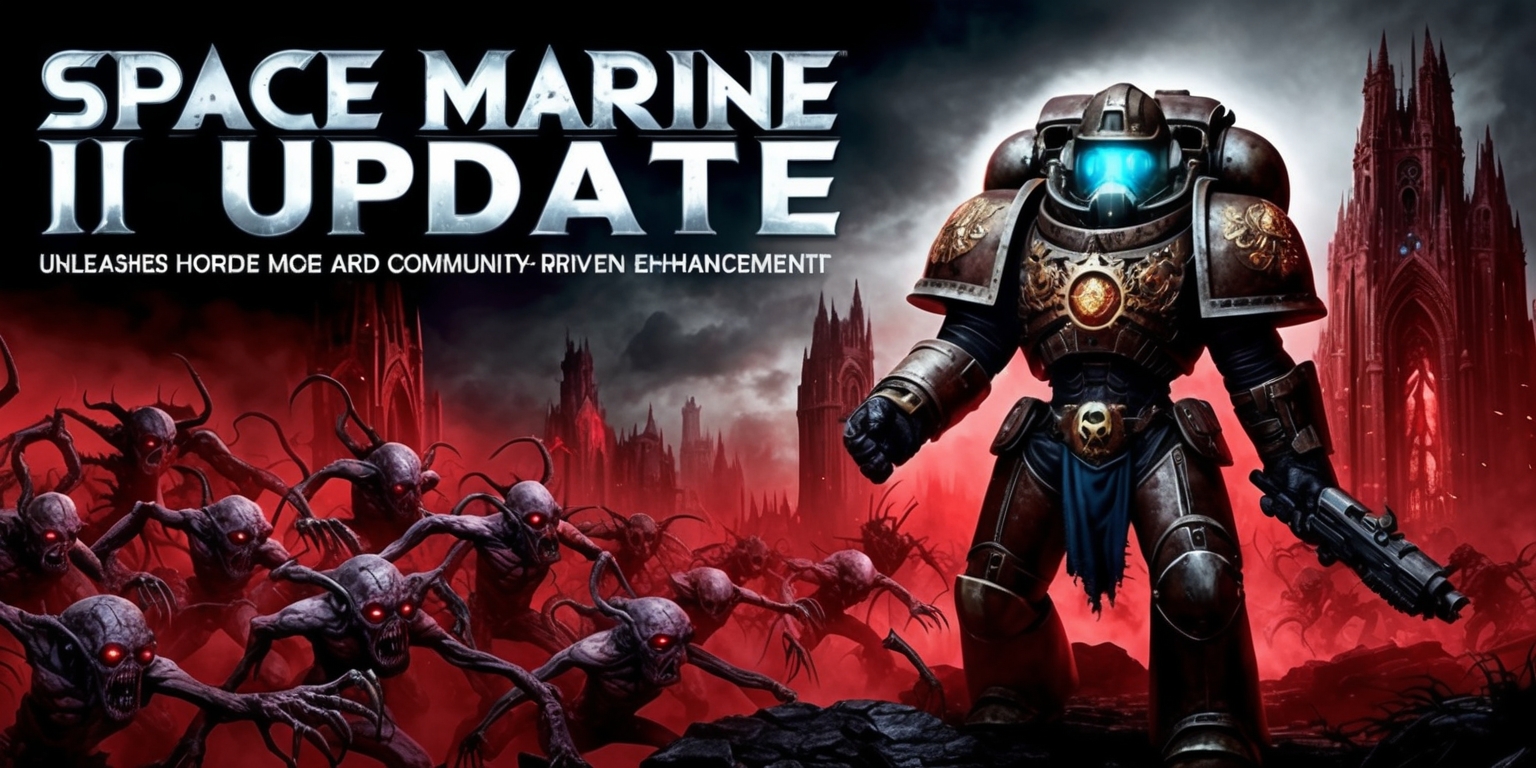 Space Marine II Update Unleashes Horde Mode and Community-Driven Enhancements